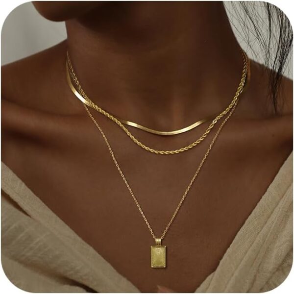 Gold Silver Necklaces for Women